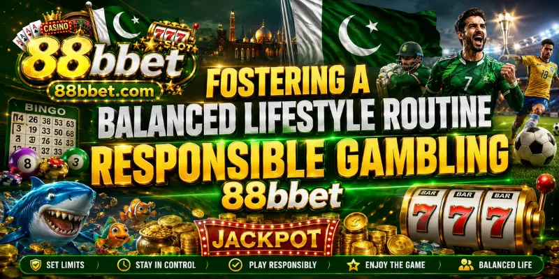 Fostering A Balanced Lifestyle Routine Responsible Gambling 88bbet